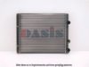 AKS DASIS 041310N Radiator, engine cooling